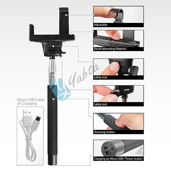 Z075 Mobile Phone Extendable Bluetooh Monopod Selfie Stick Buy