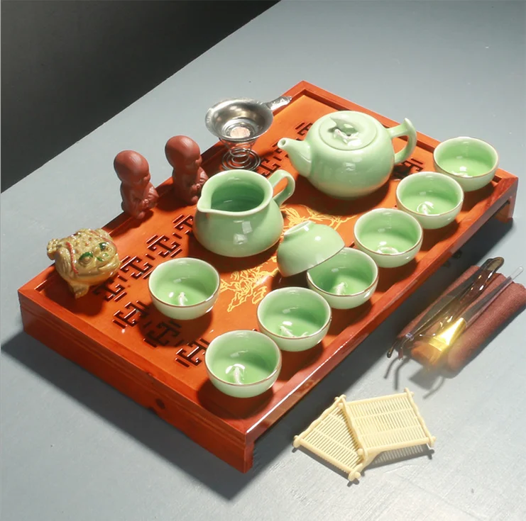 Drinkware Coffee&tea Sets New 2023 Yixing Purple Teapot Kung Fu Tea