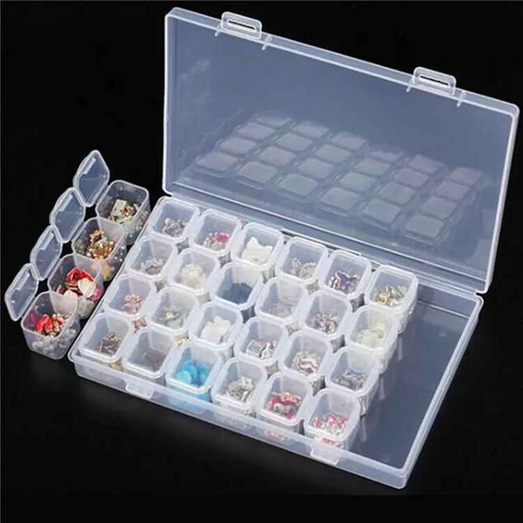 28 Slots Compartments Target Kayway Plastic Divided Drawer Storage Box