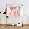 Standing Rack Hat Holder Hooks Jacket Tree Shape Stainless Steel Clothes Stand Rack
