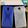 TPU Material X Line Case For Xiaomi Mi4 4th M4 Mi 4 Soft Gel Cover