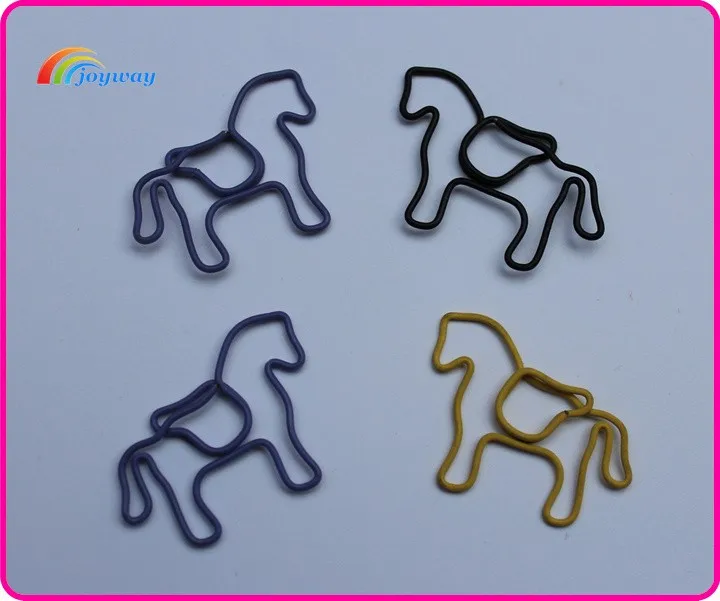 Horse Shaped Funny Cool Paper Clips In Different And Lovely Design
