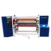 Reflecting materials automatic rewinding and cutting machine