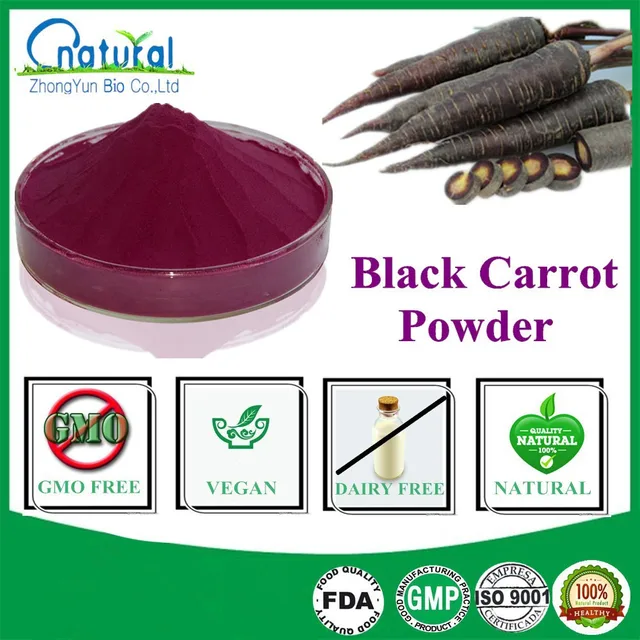 black carrot red