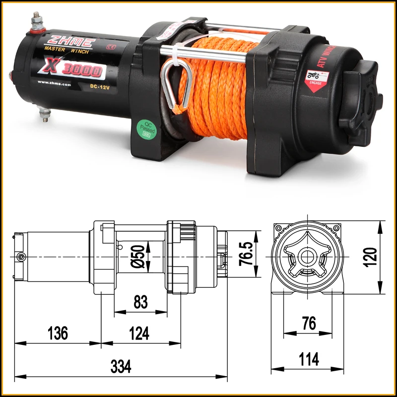 X3000S Winch and Drawing.jpg