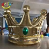 Lifelike Giant event party decoration giant inflatable golden crown