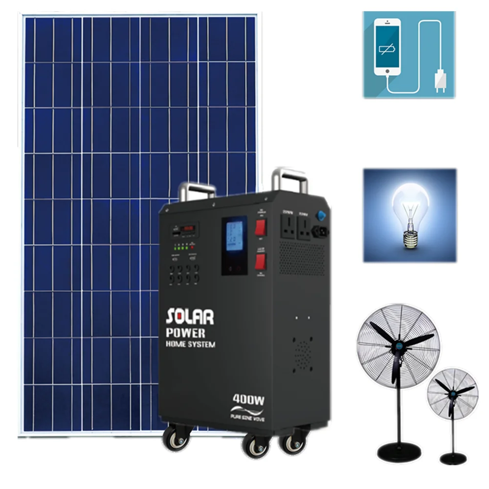 Off Grid Portable Solar Generator System With Radio And Mp3 220v - Buy ...