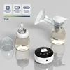 Electric Breast Pump Portable Milk Pump Breastfeeding with Massage Mode and Adjustable Suction Pumping Levels for Mom's Comfort