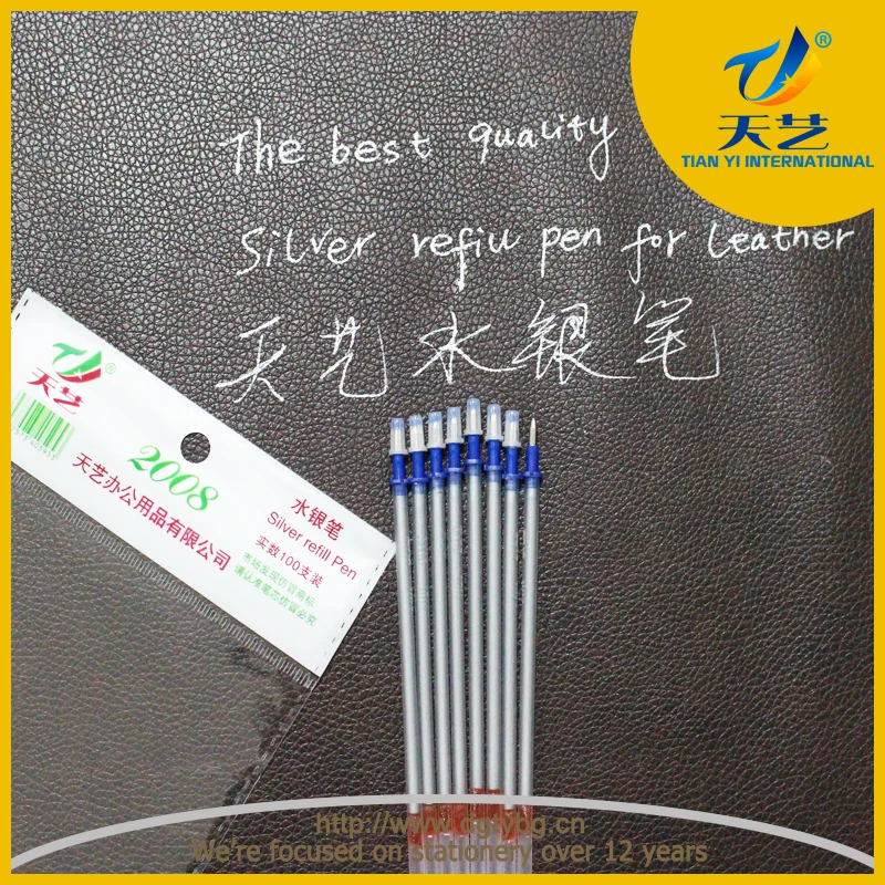Silver Refill Pen,Leather Marking Pen,Silver Refill Pen For Leather