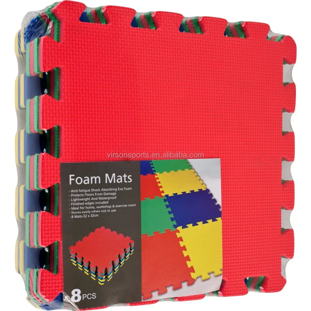 Virson Large Plastic Eva Foam Interlocking Floor Mats For Home