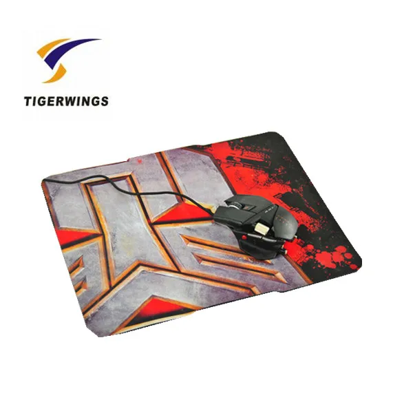 Tigerwings Custom Blank Thickness Custom Sublimation Rubber Gaming Mouse Pad for Sale