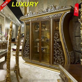 Aa33 1 Luxury Dining Room Wine Cabinet Display Cabinet Baroque