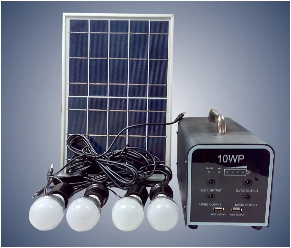 10w Dc Solar Lighting System With 12v 7ah Battery Solar Home System For Africa View Solar Lighting System Sinoware Product Details From Sinoware