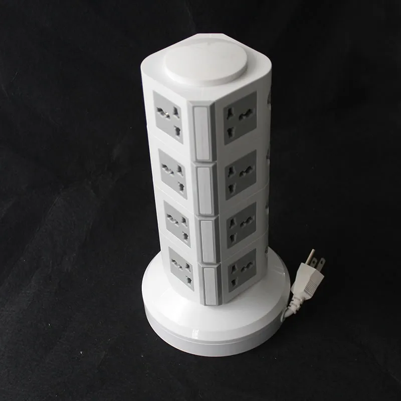Wholesale Four Layer Electrical Plug Socket/ Vertical Tower Extension