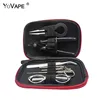 DIY Vapor tech rda tool kit with Ceramic tweezers/pliers/wire rod all-in-one kit hot vape selling in Malaysia