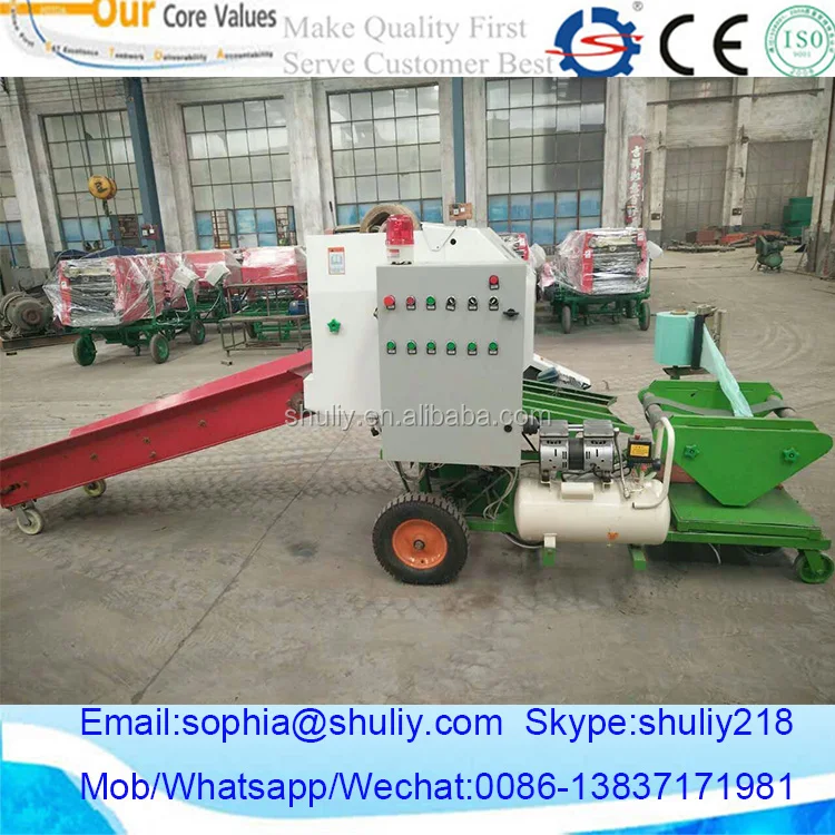 150 Pressure Straw Balers /sawdust Wood Shavings Press Baler Machines