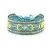 fashion top glass beaded bracelet patterns seed bead,beaded bracelet designs