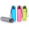 Hot selling plastic sports water bottle bounce cap frosted bottle custom on Amazon