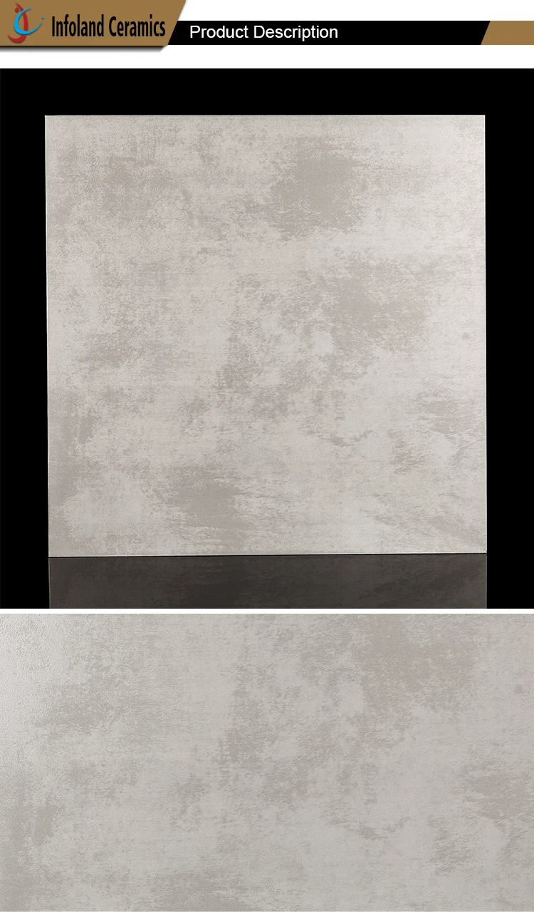 Matt Finish Rustic Villa Gray Glazed Porcelain Floor Tile