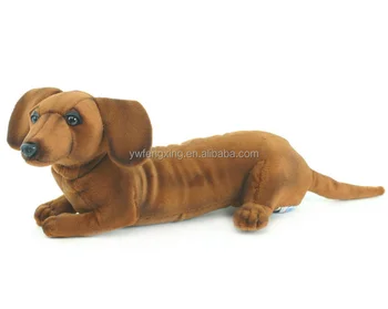 sausage dog plush toy