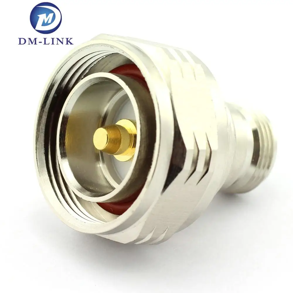 Rf Microwave Coaxial Connector Adapter L29 7/16 Din Male To N Female