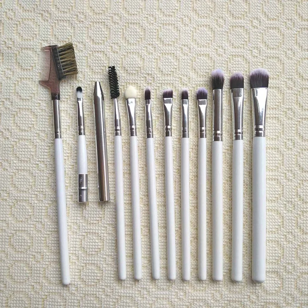Wholesale Korean Cosmetics 15pcs White Makeup Brush Set Buy White
