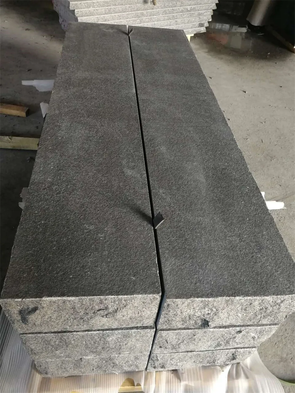 Samistone Grey Granite Dawn g684 granite Steps Stones