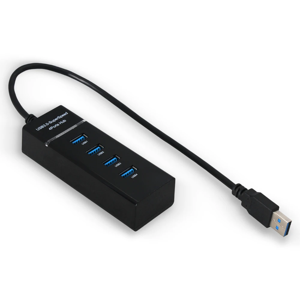 4 Ports Super Speed USB 3.0 Hub Adapter For PS4 Slim Pro XboxONE S X PC Game Accessories