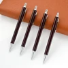 Aluminum metal button ball Pen for promotional