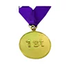 Custom personalise metal 3D sports portable gold first place medal