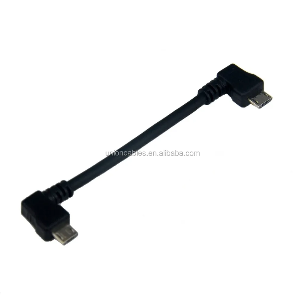 10cm Right Angle To Left Angle Micro Usb Host Otg Cable 4 Dac Digital Amplifier Buy Micro Usb 3131