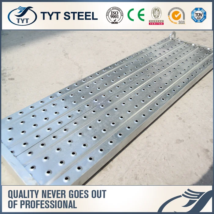 Metal Scaffolding Plank Platform/perforated Steel Plank Scaffolding ...