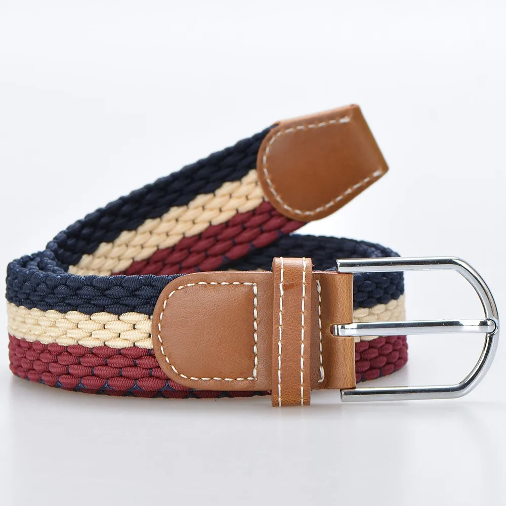 China Wholesale Fashion Stretch Braided Rope Belt For Men Buy Braided