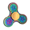 Fidget spinner toy 3 blades cube fast spin runner hand spinner rainbow fidget