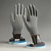 Wholesale best quality nylon liner pu coated work gloves en388 4131 with CE certification