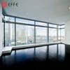 aluminium unitized glass curtain wall openable window price