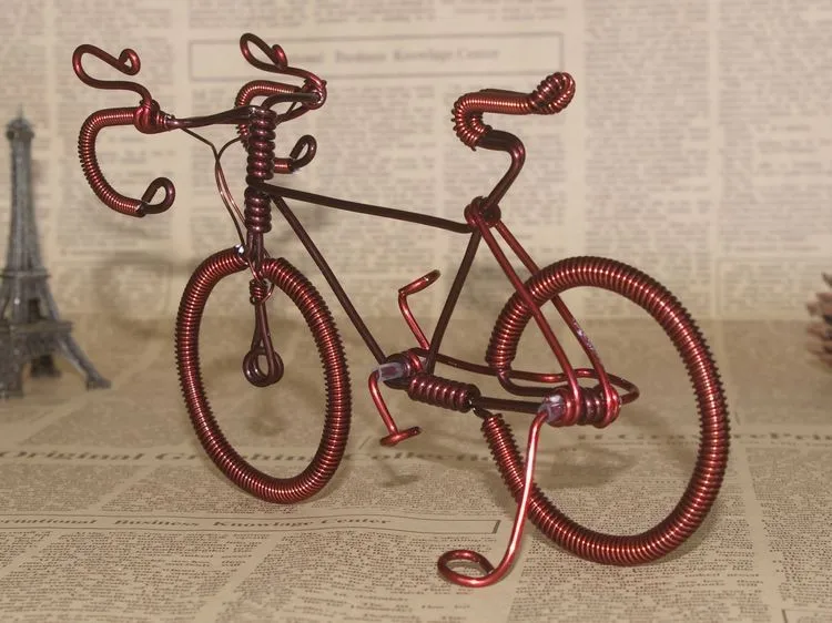 工厂直销铝合金手柄赛车自行车工艺品