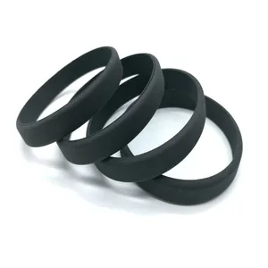 small wide black rubber bands