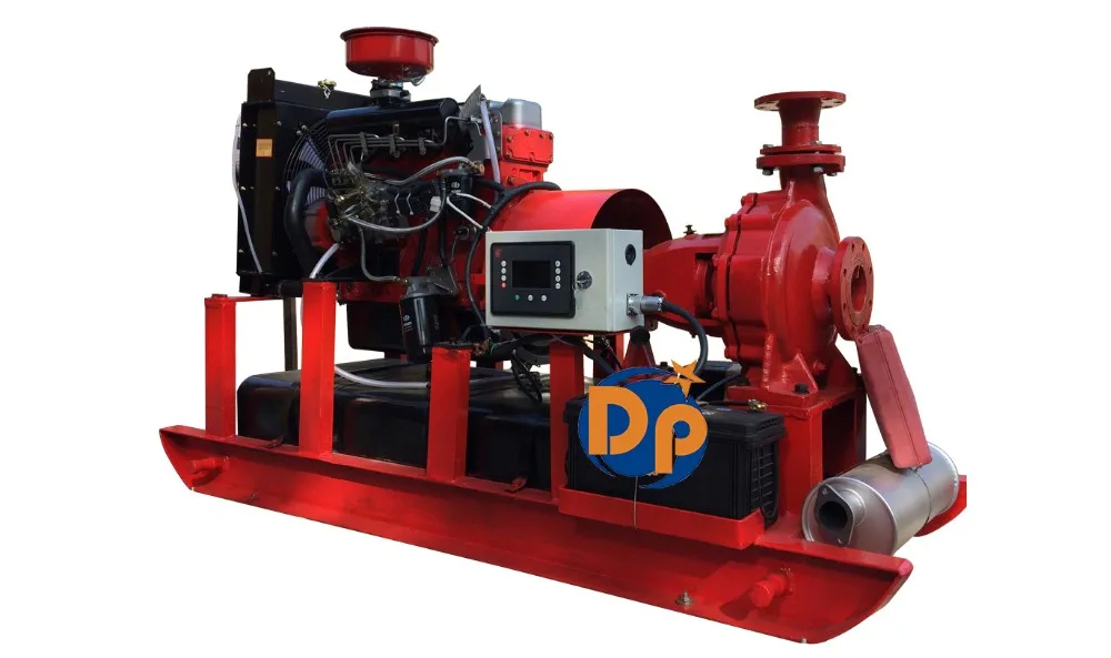 Water Supply Fire Fighting System Electric And Diesel Pumps And Jockey