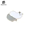 oem 24k gold plated metal gift animal cutes mouse lapel pin badges