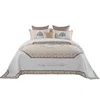 Yutong Geometric Modern Floral Countryside Style Bedding Set 3 Pcs Quilt Coverlet With Shams All-Season Cotton Blend Bedspread