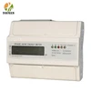 New Type Three Phase 7 Modules Power Smart Analog Digital Din Rail Electric Energy Meter Price/Kwh Energy Meter Digital 3 Phase