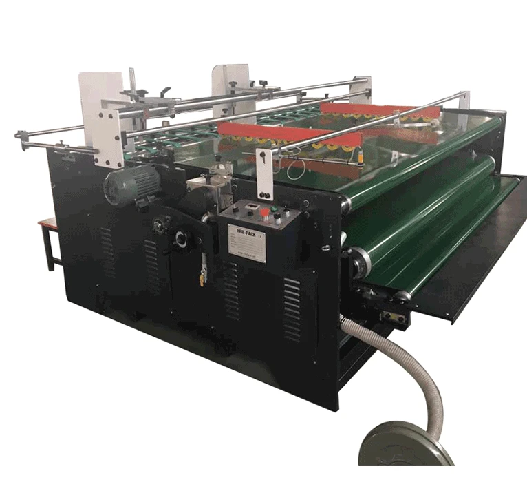 Semi-Auto Combined Pressure Model Carton Box Gluer/Corrugated Carton Forming Machine