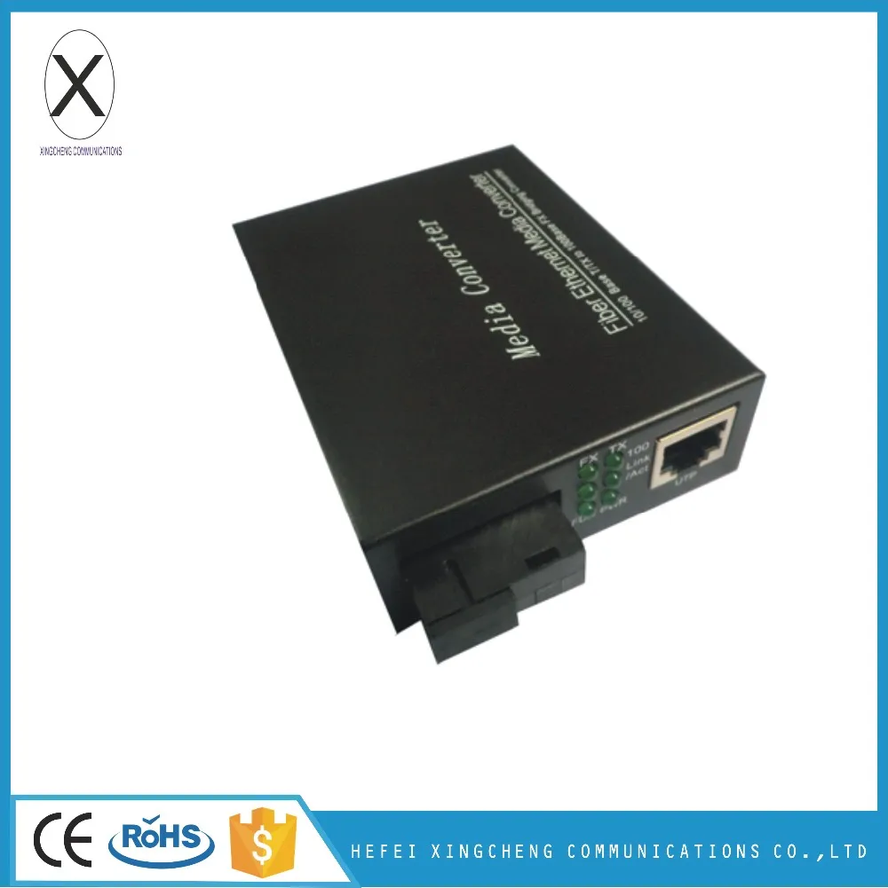 fiber media converter st connector