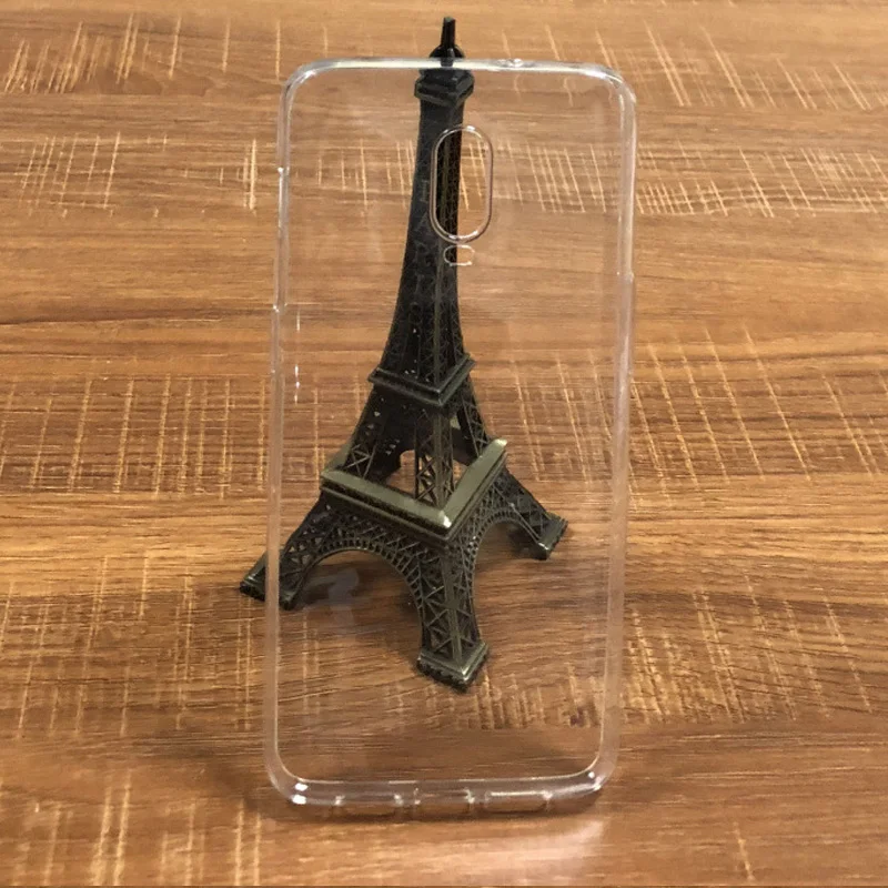 Shockproof soft Transparent TPU case For Oneplus 6T Clear cover