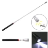 Magnetic Pick Up Tool Retractable Led Flashlight Telescopic Extending Torch Work Light Led With Magnetized Finder Base