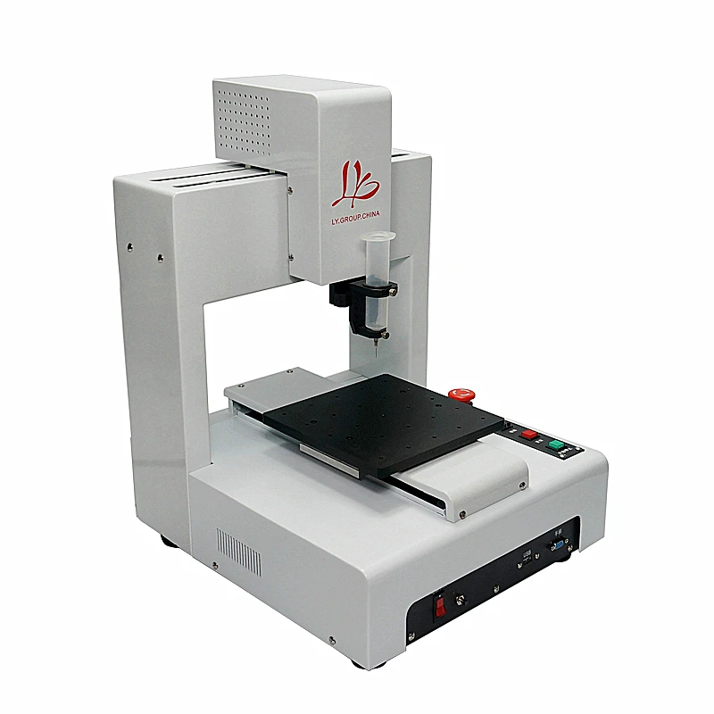Lcd Display Mode Ly221 Cnc 3 Axis Automatic Glue Dispenser Dispensing