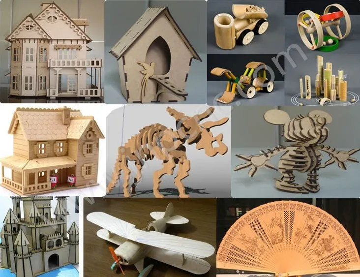 Top quality Small simple operation mini portable fabric craft paper laser cutting machine price 9060