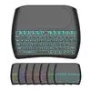 Asher Customized Logo D8 For Android tv box Mini Wireless Keyboard with Colorful Backlit