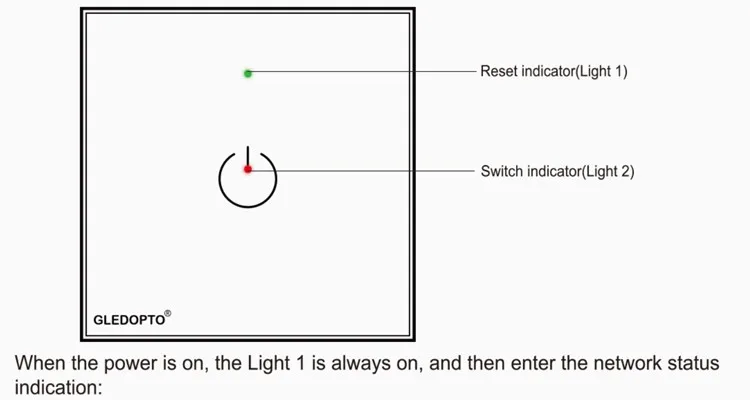 Touch wall light switch схема